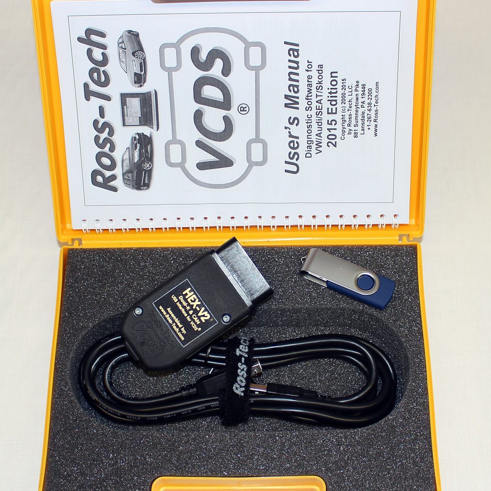 VCDS® HEX-V2 USB (10 VIN) Ross-Tech VCDS® HEX-V2 USB - Marshalls Industrial